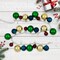 Northlight Ornament String Light Christmas Garland - LED Warm White - 3' - 10ct - Green